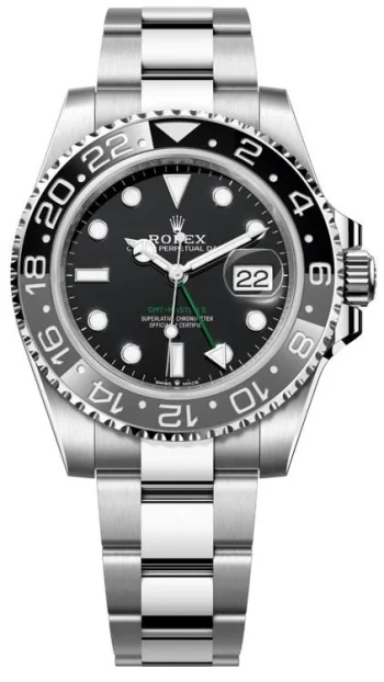 Rolex GMT Master II Bruce Wayne 126710GRNR Oyster