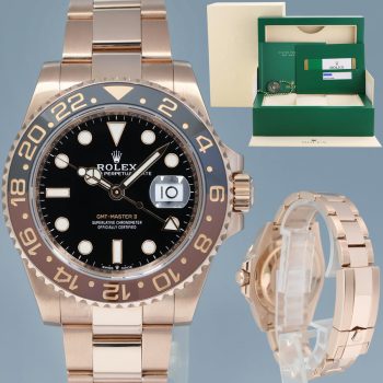 Rolex GMT-Master II 126715CHNR Rootbeer Everrose Gold